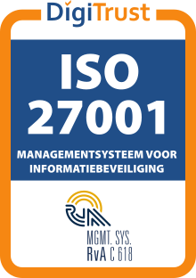 ISO/IEC 27001 gecertificeerd